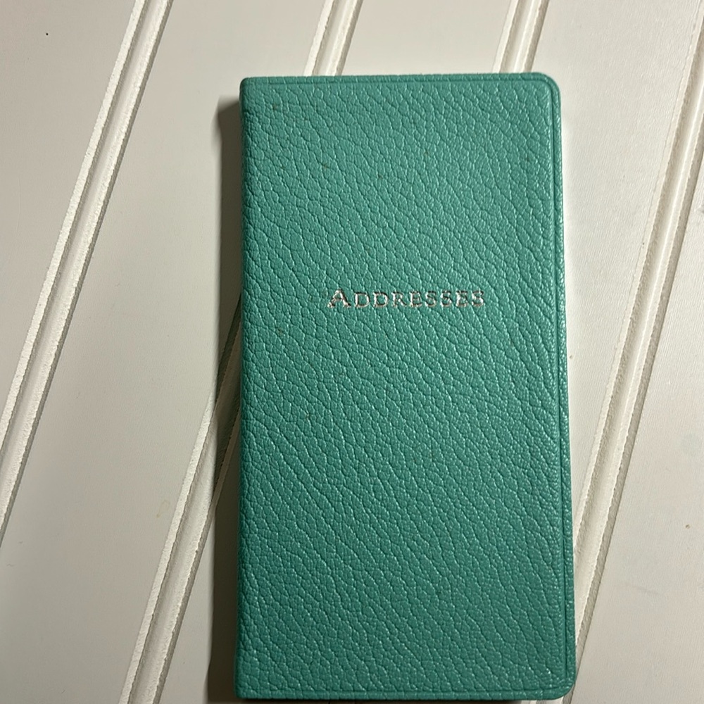 Tiffany & Co Address Book from 2007. Never Used